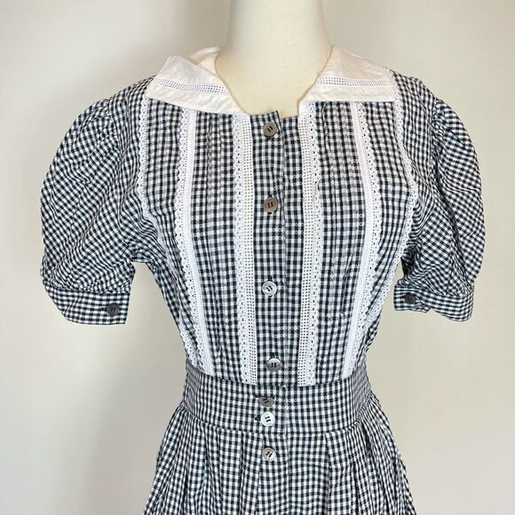 Colle Doi Vintage Cottage Core Dress - Picture 2 of 6